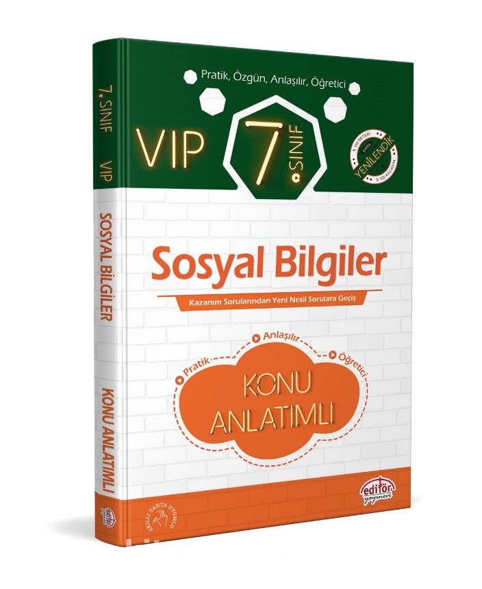 7. Sınıf Vıp Sosyal Bilgiler Konu Anlatımlı