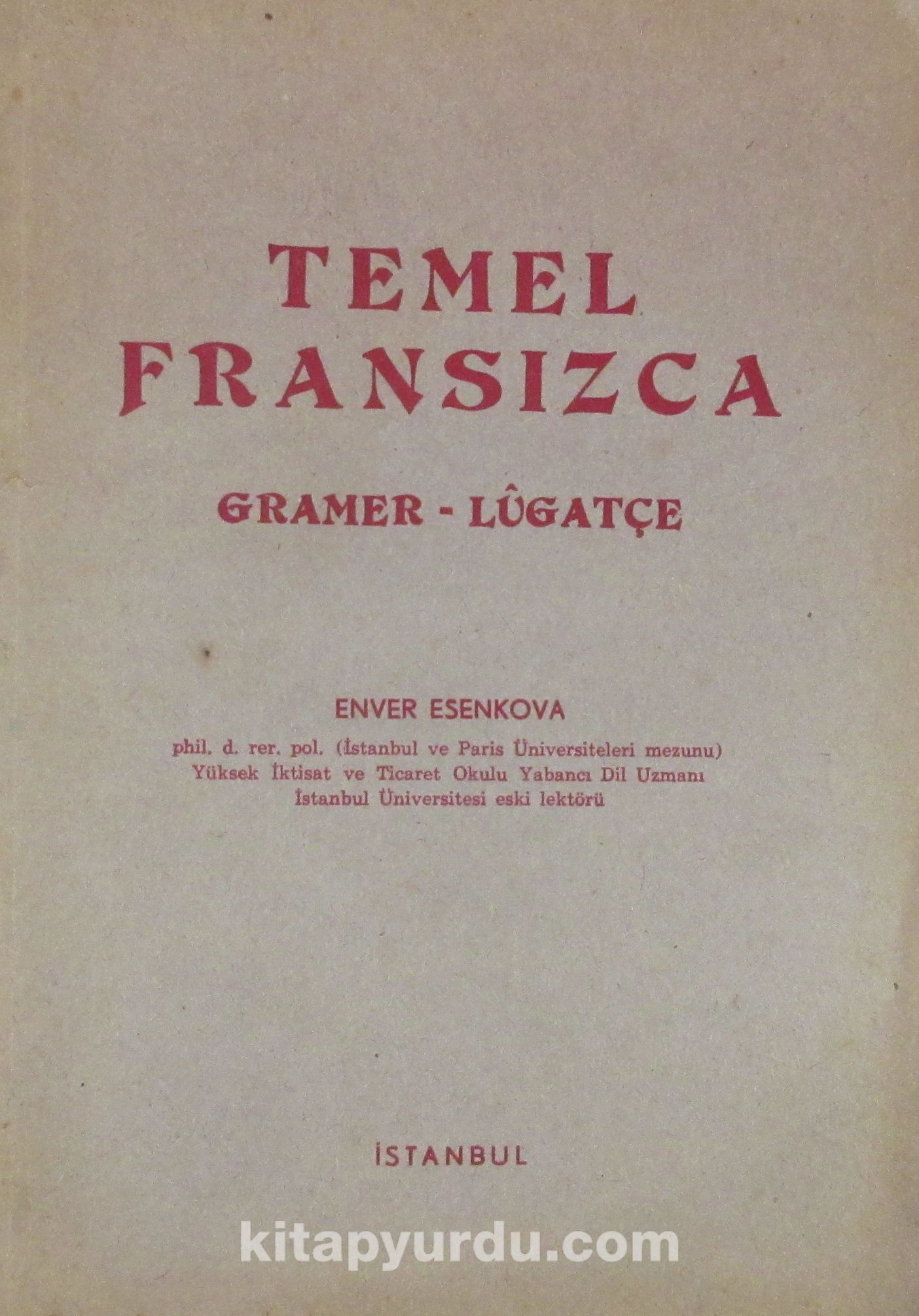 Temel Fransızca (2-F-45)