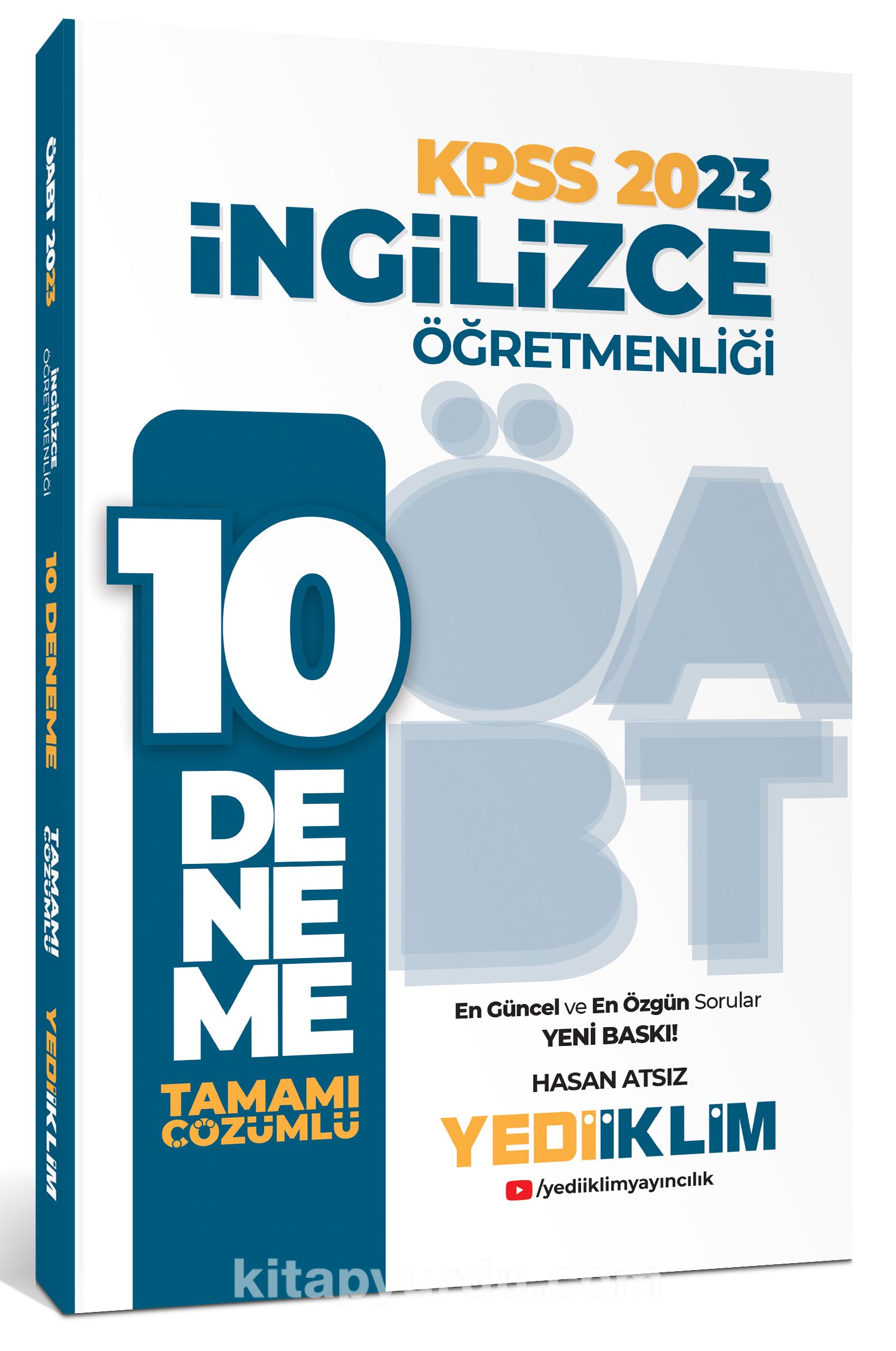 2023 ÖABT İngilizce Öğretmenliği Tamamı Çözümlü 10 Deneme