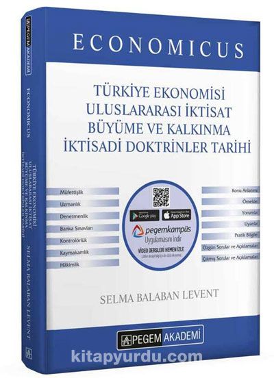 KPSS A Grubu Economicus Türkiye Ekonomisi, Uluslararası İktisat, Büyüme ve Kalkınma, İktisadi Doktri