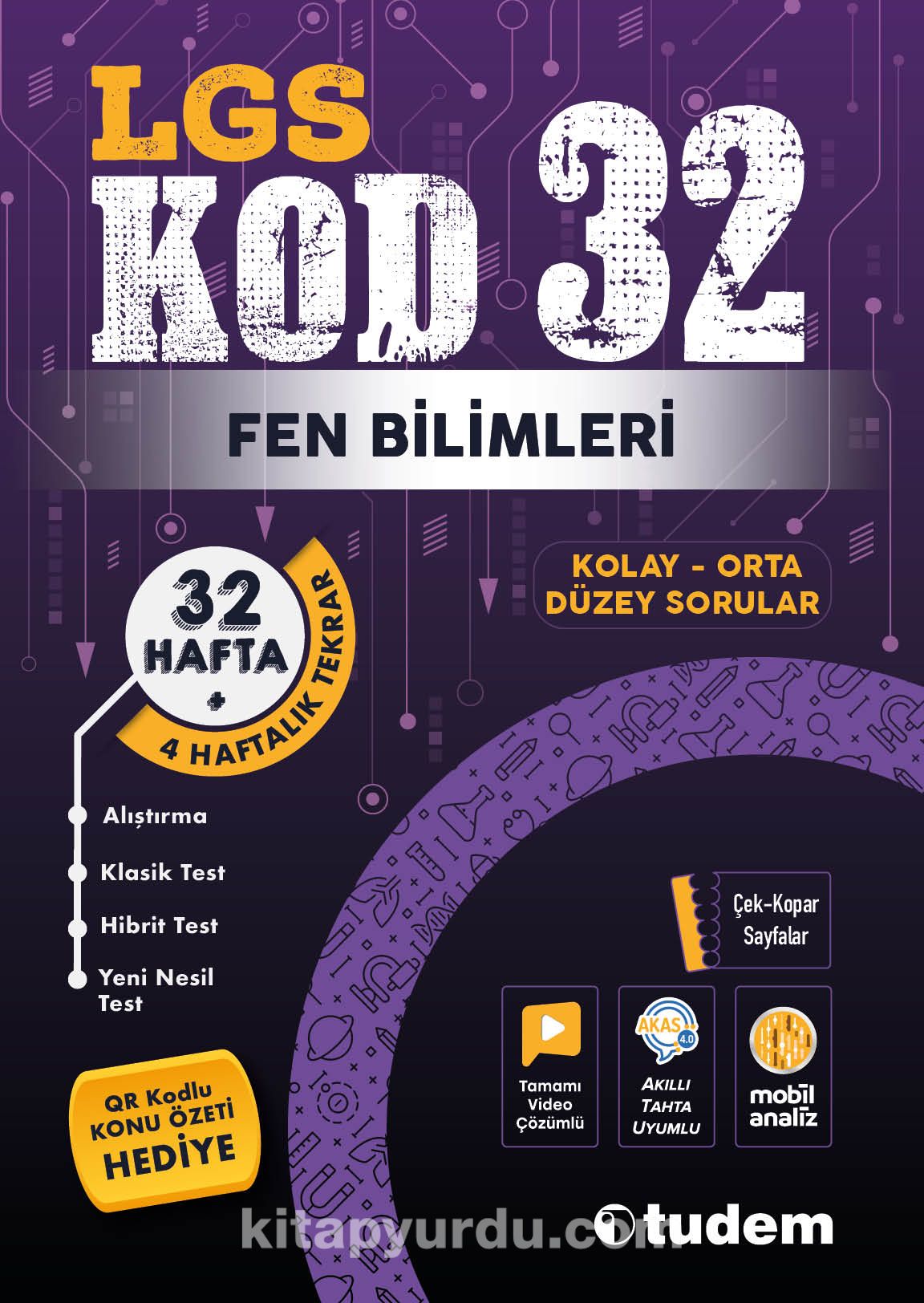 LGS Kod 32 Fen Bilimleri