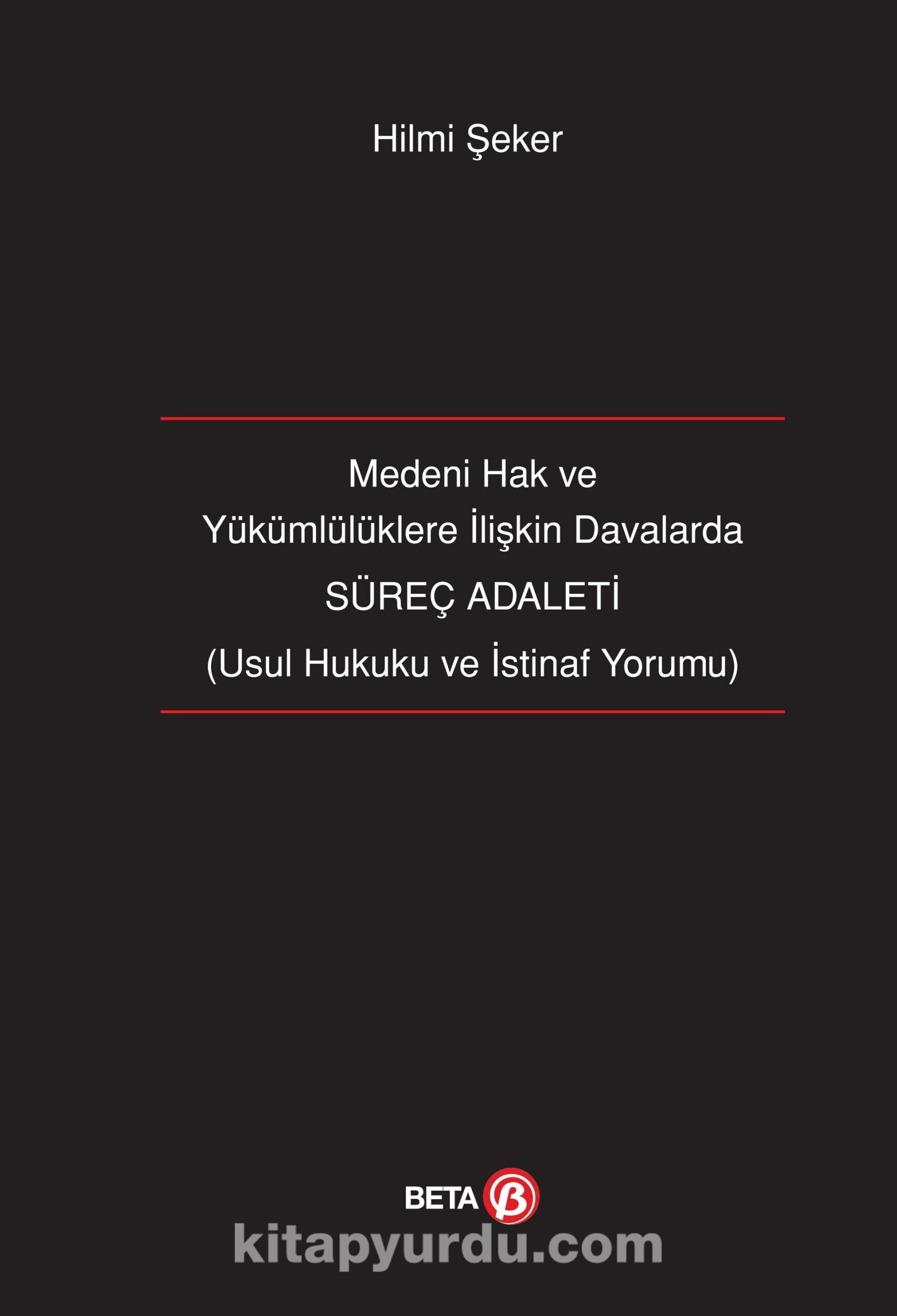 Süreç Adaleti (Medeni Hak ve Yükümlülüklere İlişkin Davalarda)