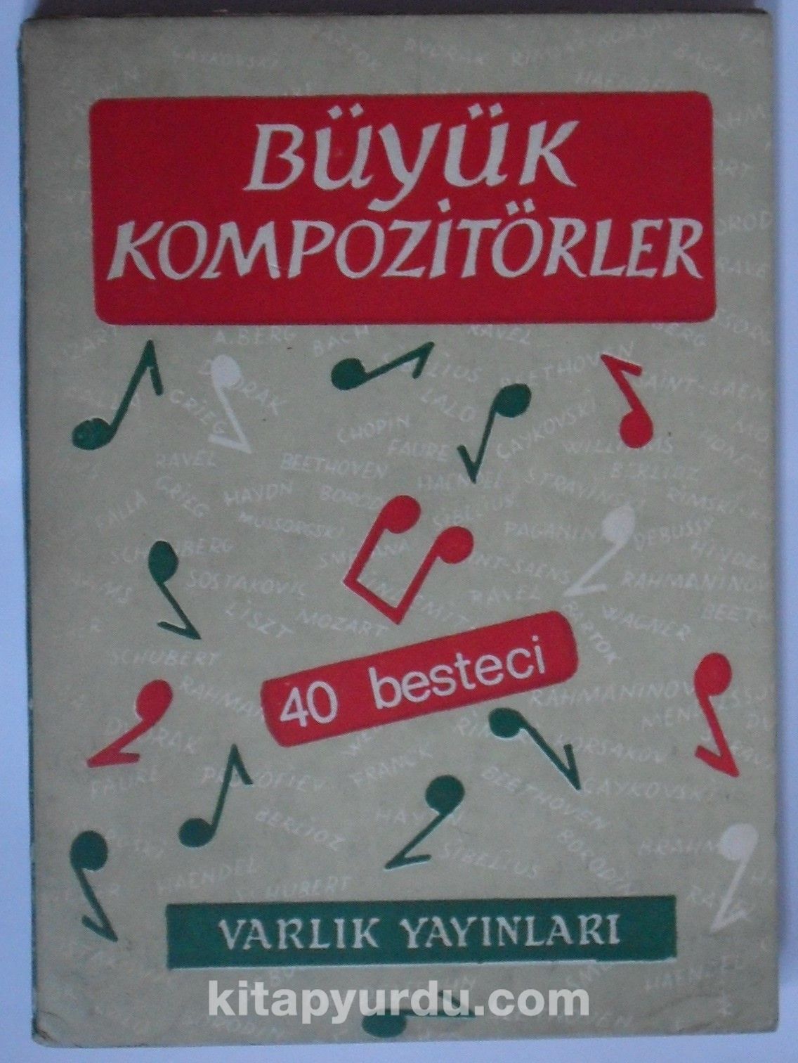 Büyük Kompozitörler / 40 Besteci (Kod:6-G-6)