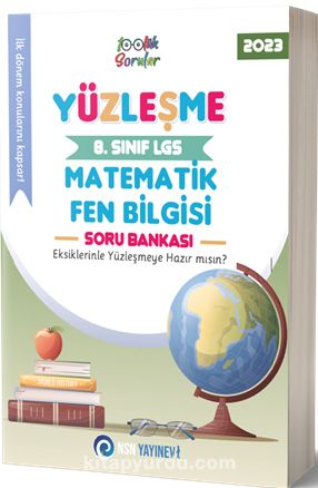 Yüzleşme 8. Sınıf LGS Matematik-Fen Bilgisi Soru Bankası