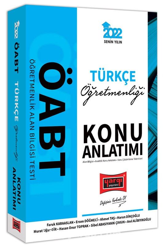 2022 ÖABT Türkçe Öğretmenliği Konu Anlatımı