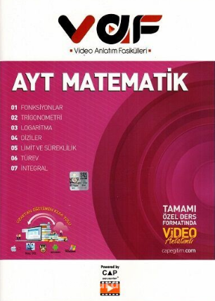 AYT Matematik Video Anlatım Fasikülleri