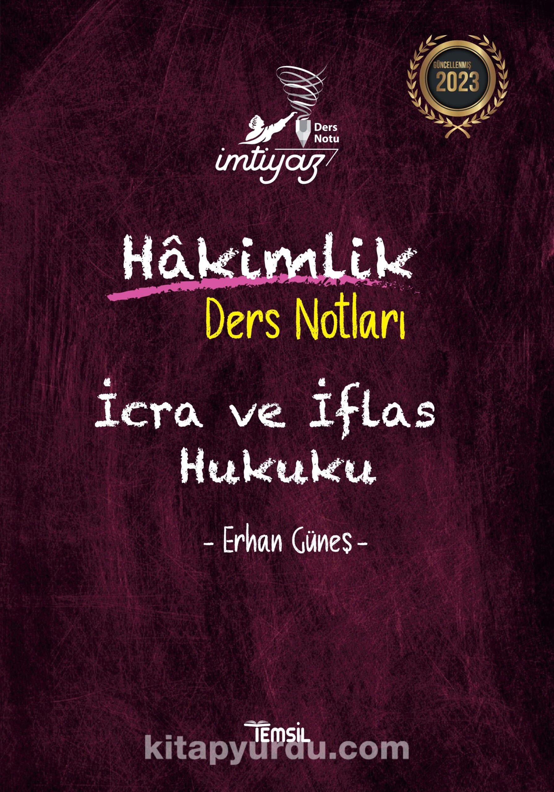 İmtiyaz İcra ve İflas Hukuku Hakimlik Ders Notları