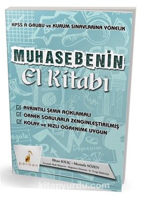 Muhasebenin El Kitabı KPSS A ve Kurum Sınavlarına Yönelik Konu Anlatımlı