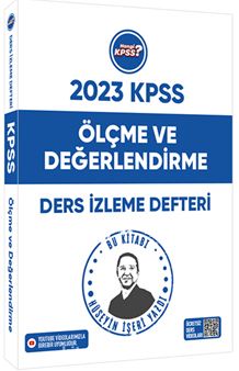 2023 Hangi KPSS Ölçme ve Değerlendirme Youtube Destekli Ders İzleme Defteri