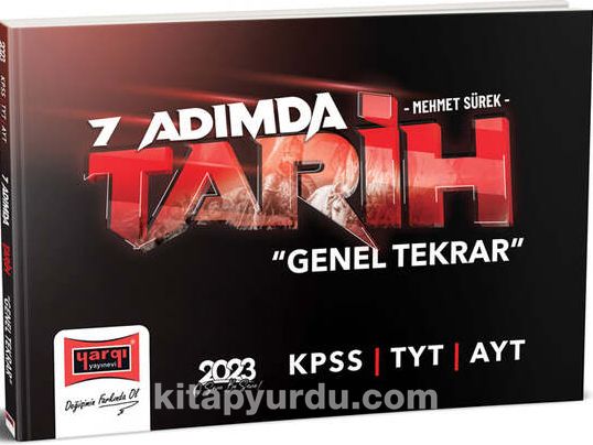 2023 KPSS 7 Adımda Tarih Genel Tekrar