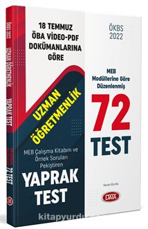 Uzman Öğretmenlik Yaprak Test