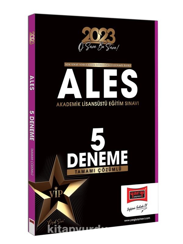 2023 ALES Tamamı Çözümlü 5 Deneme