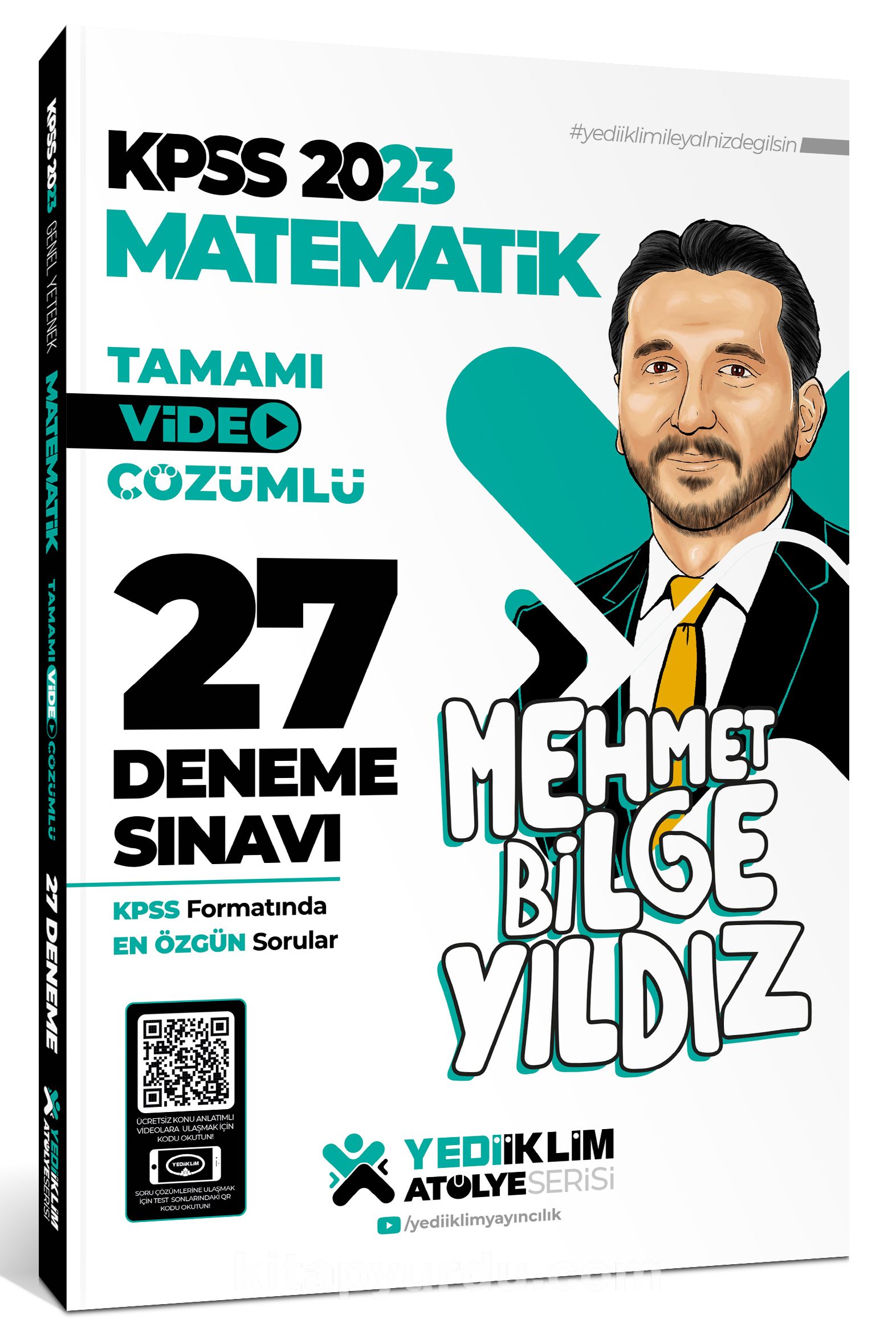 2023 KPSS Atölye Serisi Matematik Tamamı Video Çözümlü 27 Deneme Sınavı