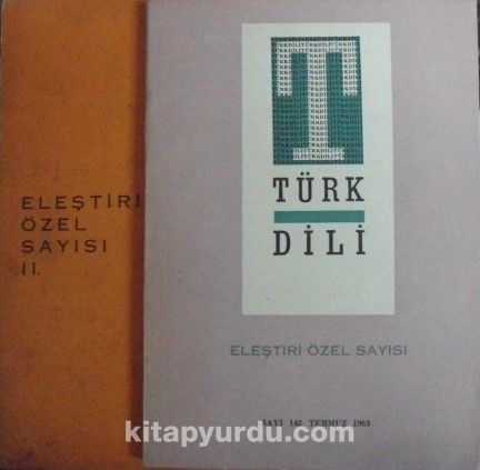 Türk Dili Eleştiri Özel Sayısı (2 CİLT) (2-A-37)