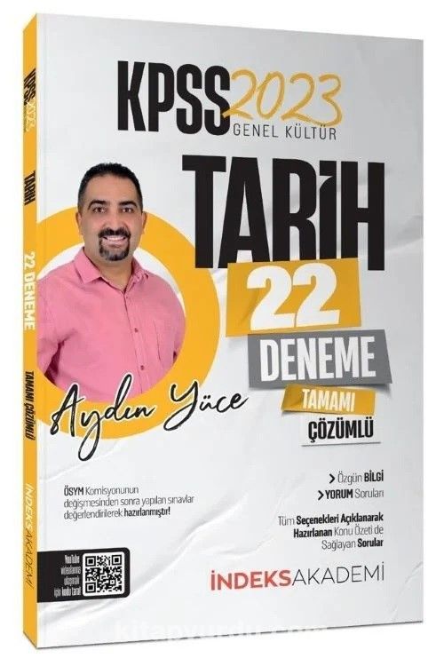 2023 KPSS Tarih 22 Deneme Çözümlü