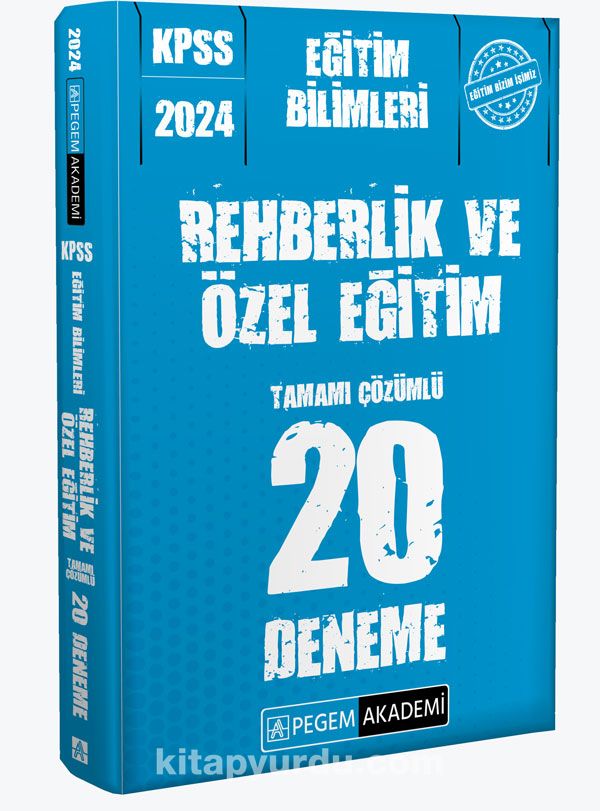 2024 KPSS Eğitim Bilimleri Rehberlik ve Özel Eğitim 20 Deneme