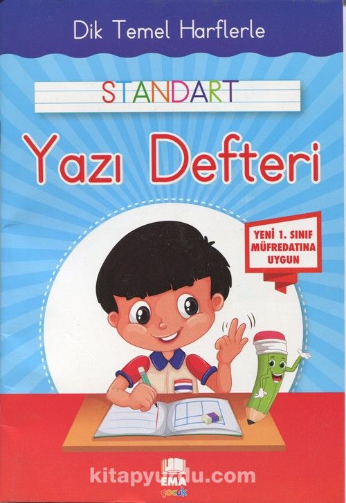 Dik Temel Harflerle Standart Yazı Defteri