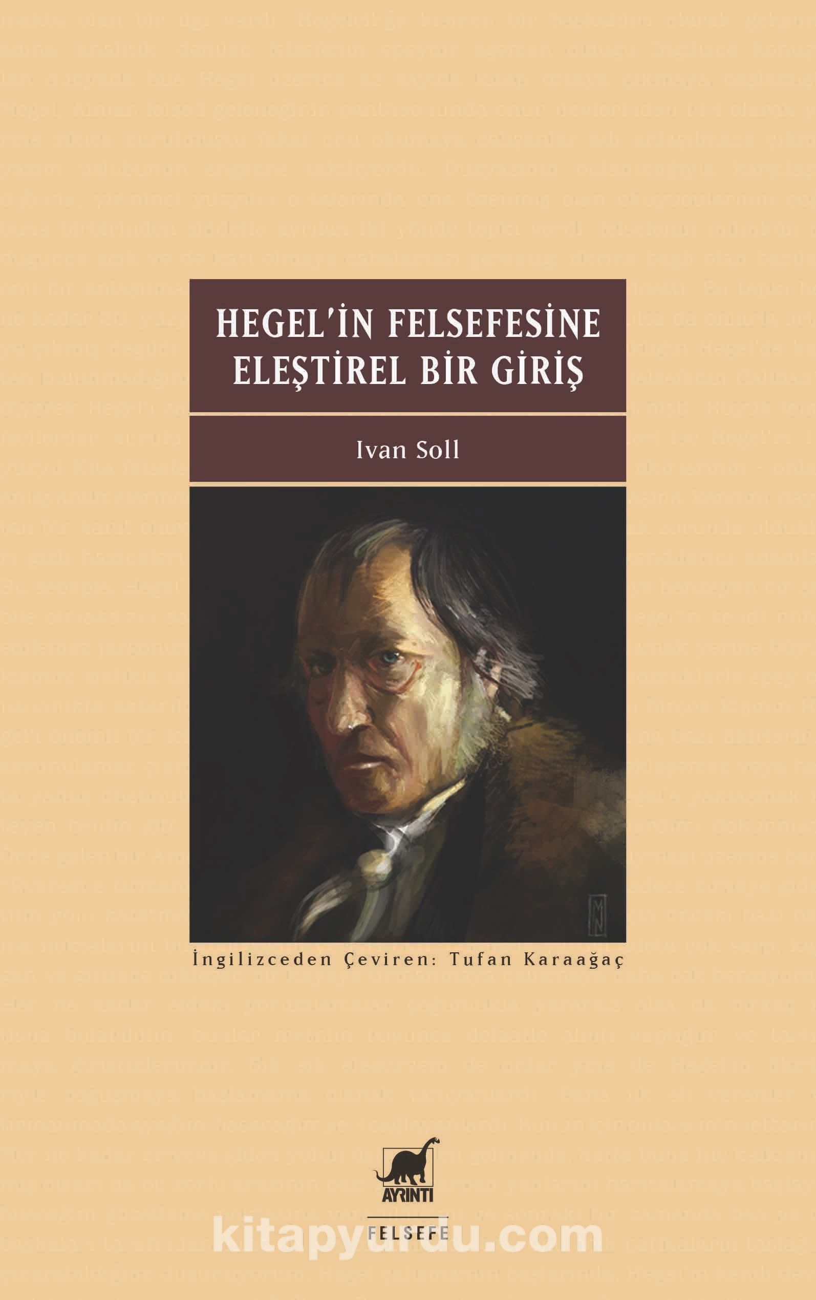 Hegel’in Felsefesine Eleştirel Bir Giriş