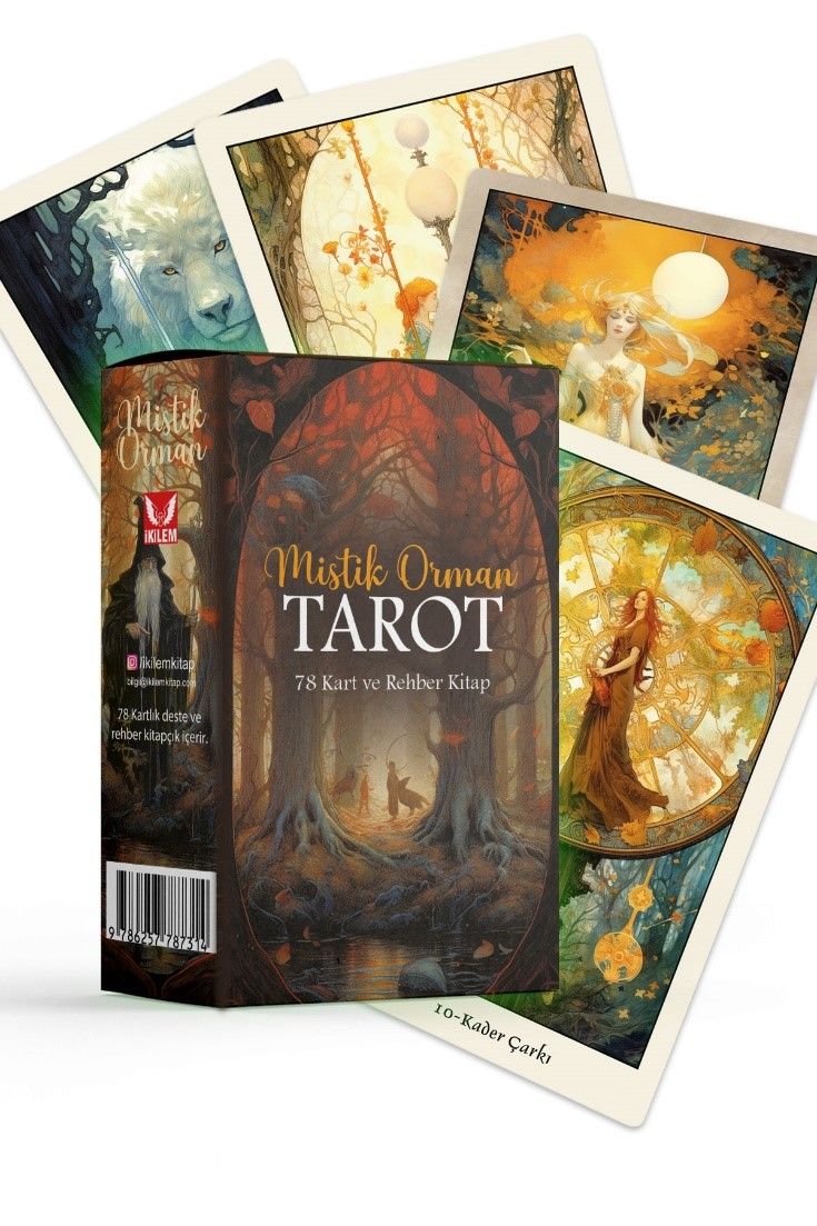 Mistik Orman Tarot (78 Kart ve Rehber Kitap- Kutulu Set)
