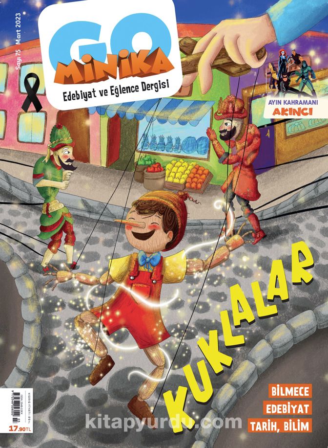 minikaGO Aylık Çocuk Dergisi Sayı: 75 Mart 2023