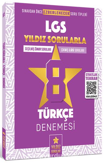 LGS Yıldız Sorularla 8 Türkçe Denemesi