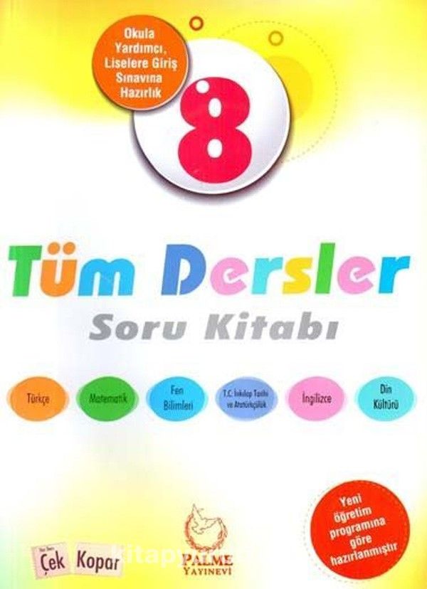 8. Sınıf Tüm Dersler Soru Kitabı