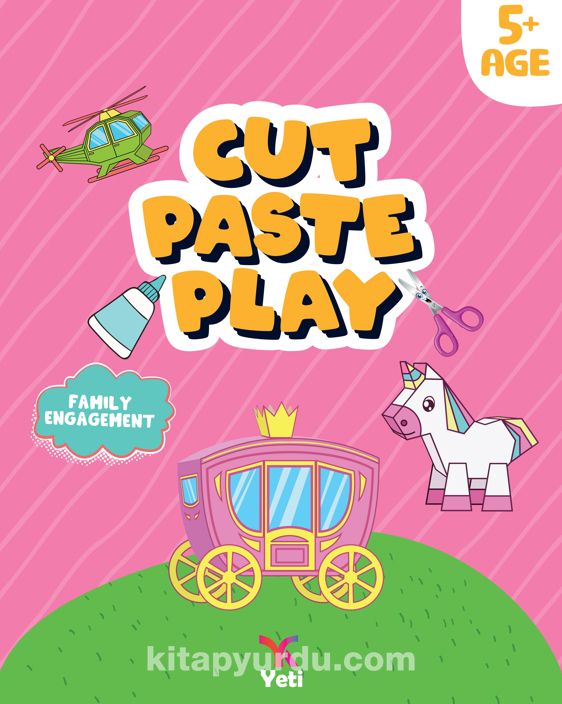 İngilizce Kes Yapıştır Oyna Kitabı 1 (Cut, Paste, Play 1)