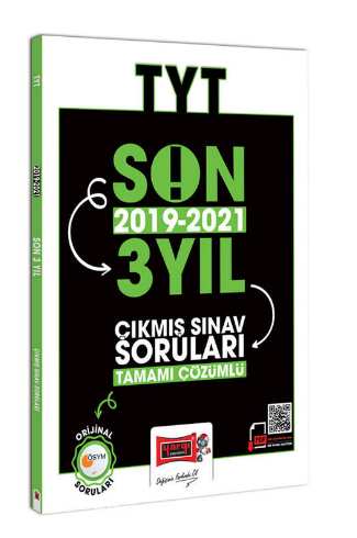 TYT Son 3 Yıl (2019-2021) Tamamı Çözümlü Çıkmış Sorular