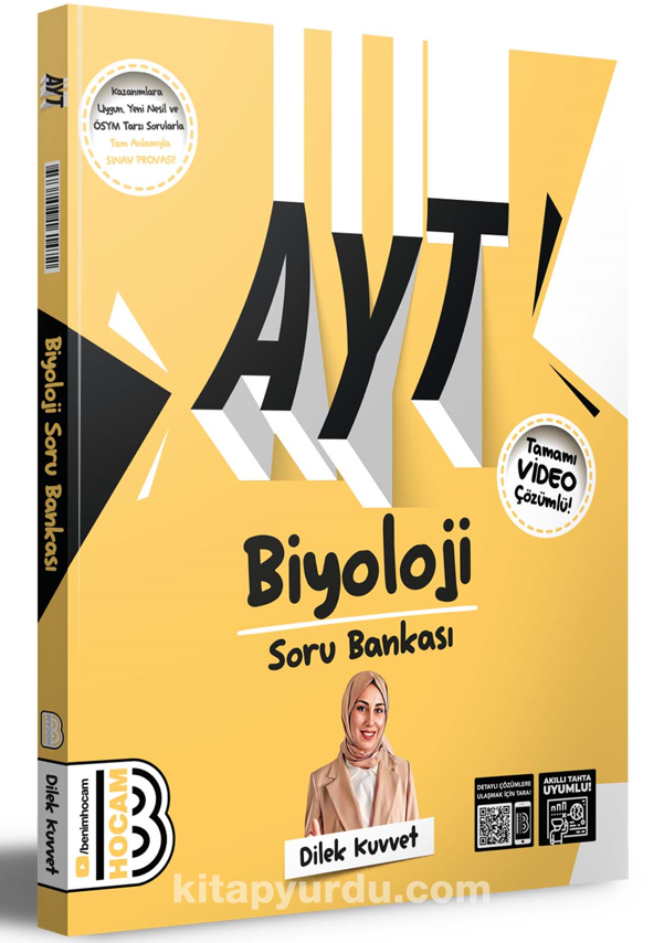 2024 AYT Biyoloji Tamamı Video Çözümlü Soru Bankası