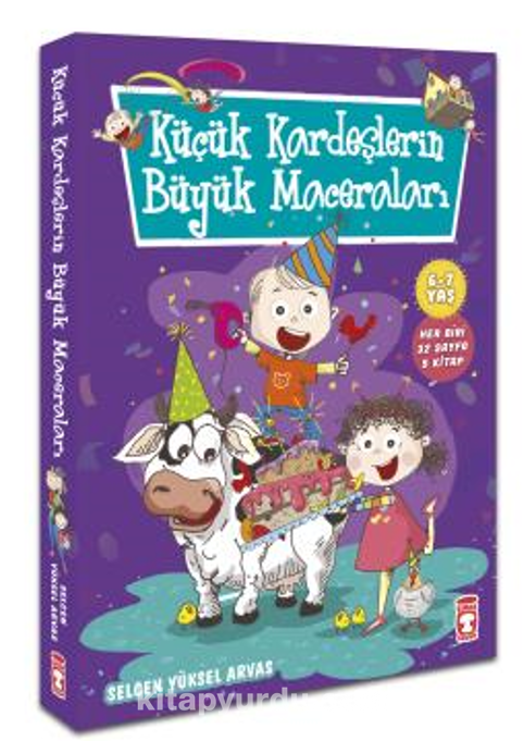 Küçük Kardeşlerin Büyük Maceraları Seti (5 Kitap)