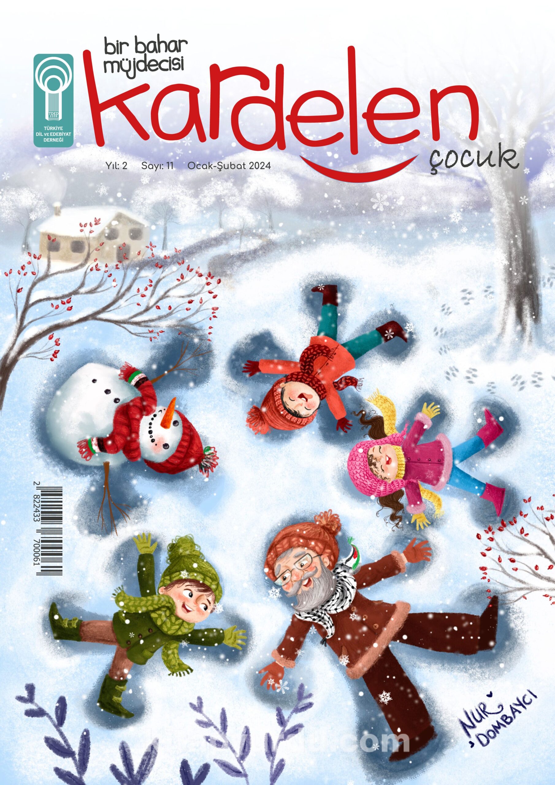 Kardelen Çocuk Dergisi Sayı: 11 Ocak-Şubat 2024
