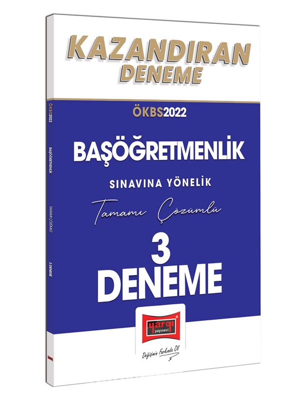 2022 Başöğretmenlik Sınavına Yönelik Tamamı Çözümlü Kazandıran 3 Deneme