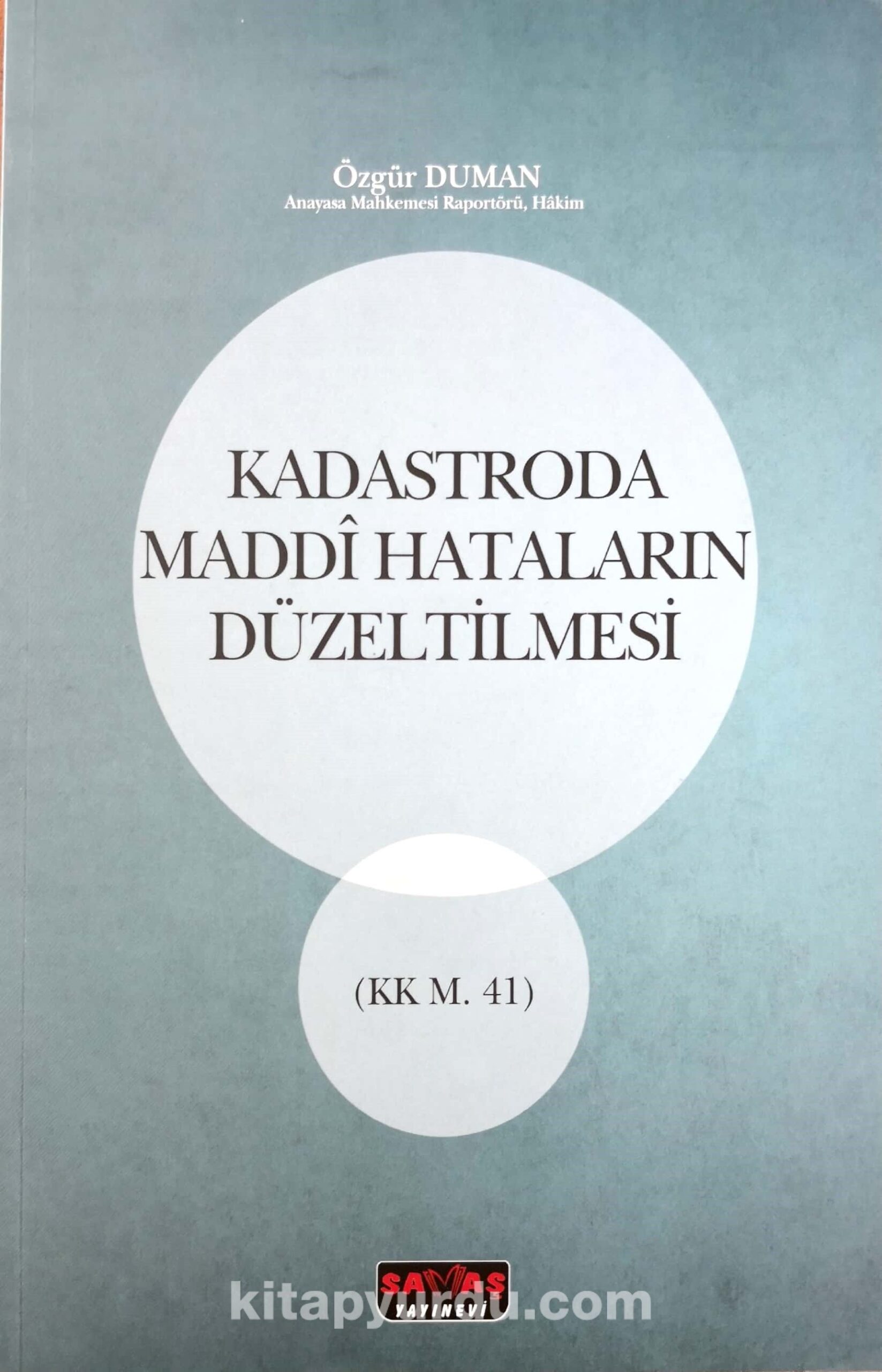 Kadastroda Maddi Hataların Düzeltilmesi