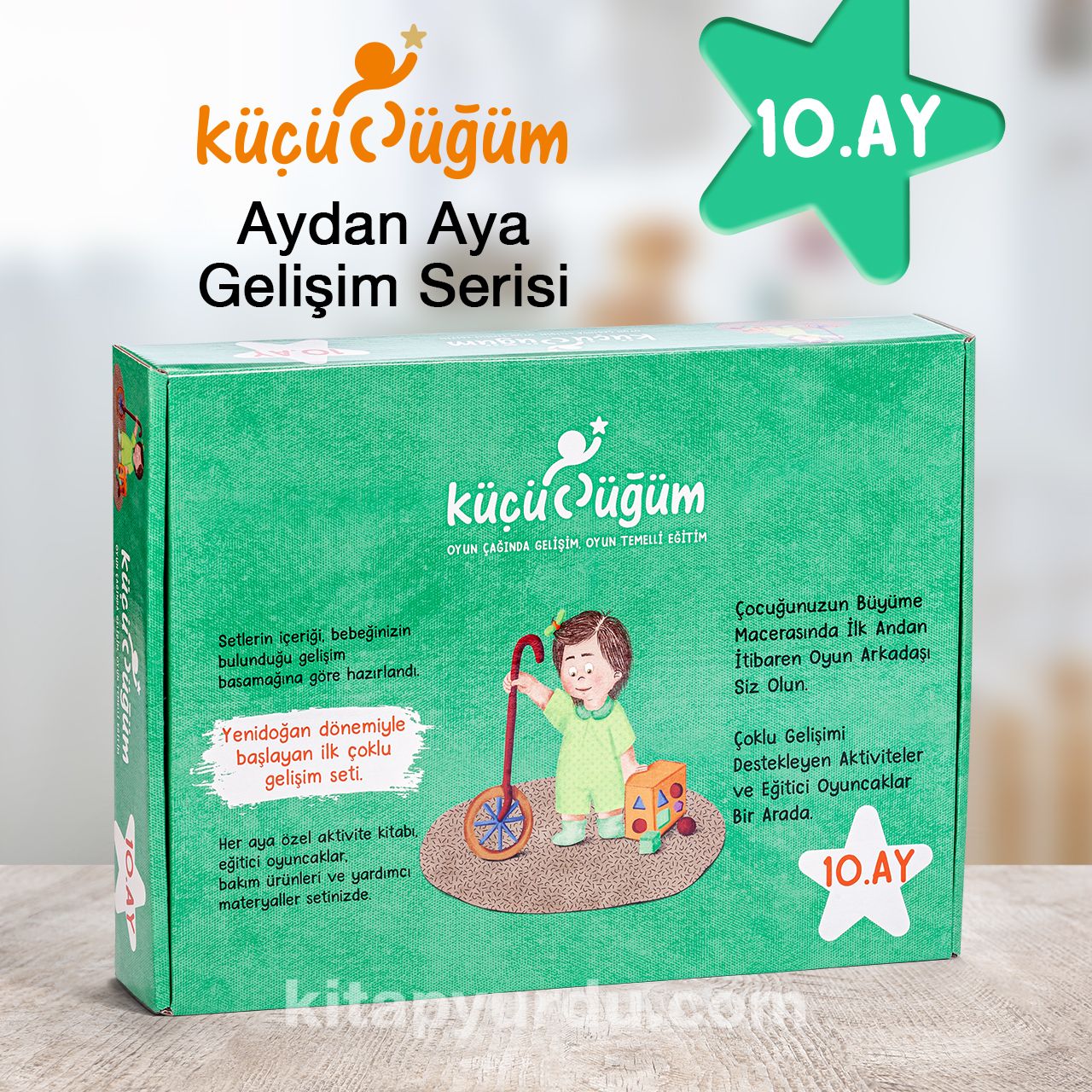 Küçücüğüm Aydan Aya Gelişim Serisi 10. Ay / Oynar mısın Benimle?