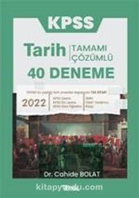 KPSS Tarih Tamamı Çözümlü 40 Deneme