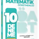 2023 ÖABT Ortaöğretim Matematik Öğretmenliği Tamamı Çözümlü 10 Deneme