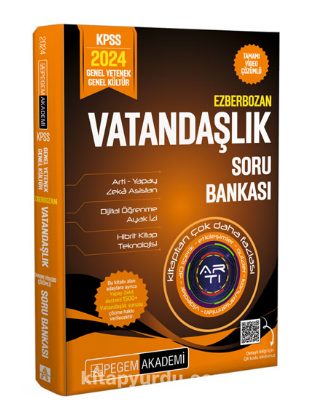 2024 Ezberbozan KPSS Genel Yetenek Genel Kültür Vatandaşlık Soru Bankası