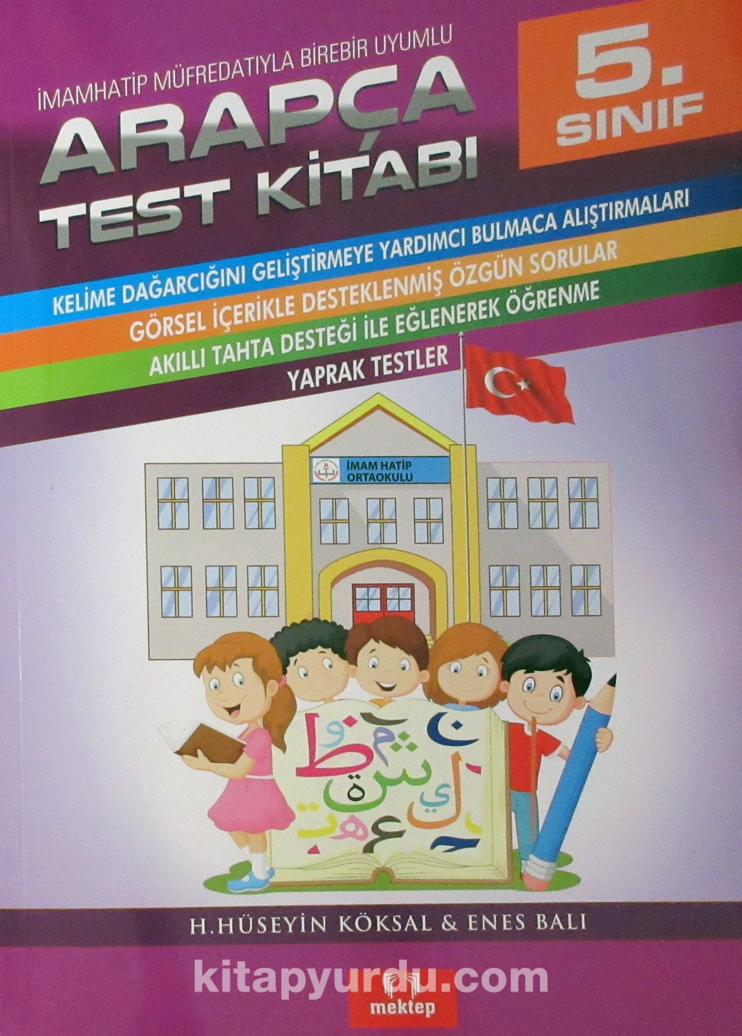 5.Sınıf Arapça Test Kitabı & İmam Hatip Ortaokul Müfredatıyla Birebir Uyumlu