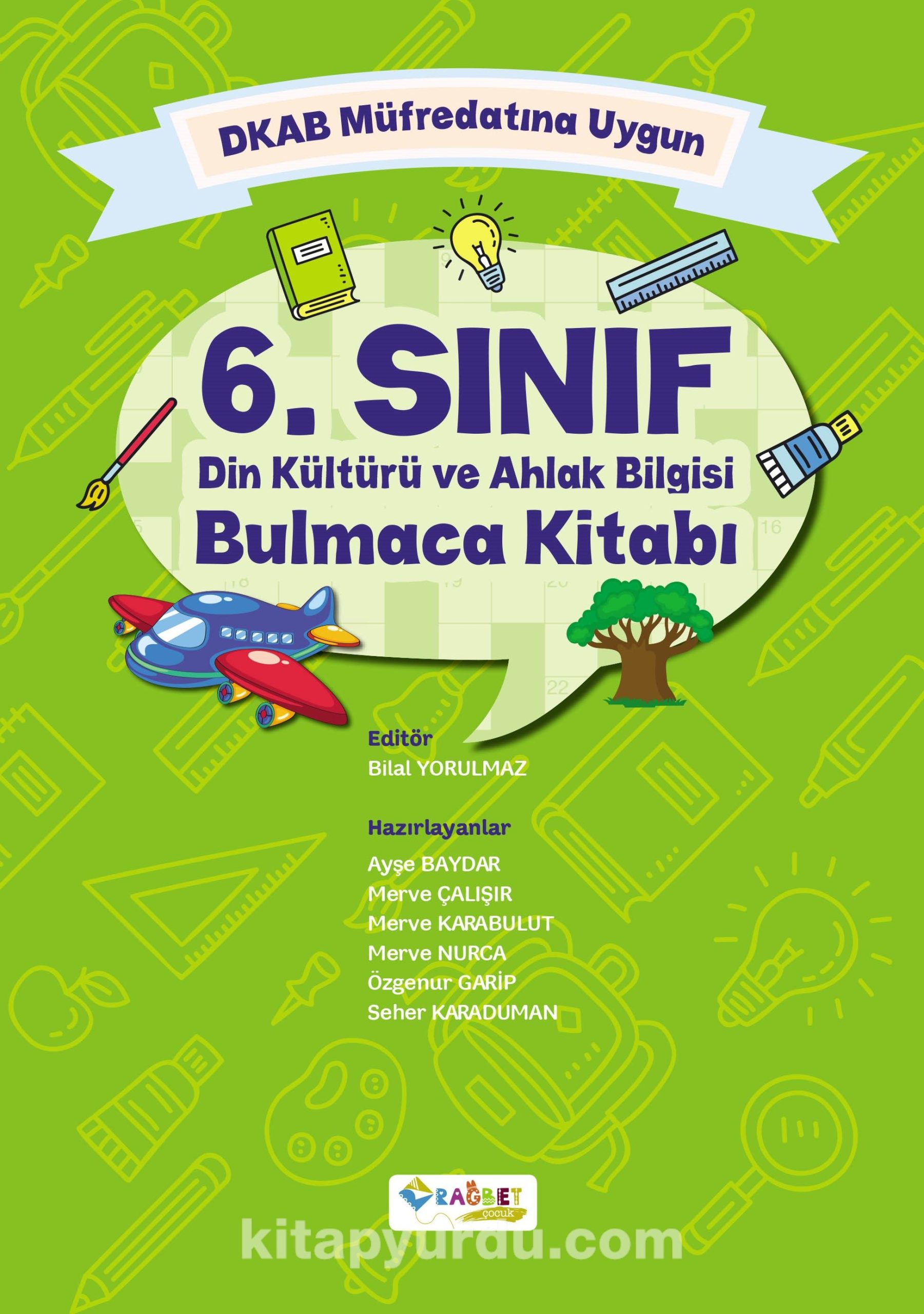 6. Sınıf Din Kültürü ve Ahlak Bilgisi Bulmaca Kitabı