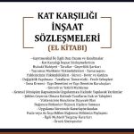 Kat Karşılığı İnşaat Sözleşmeleri (El Kitabı)