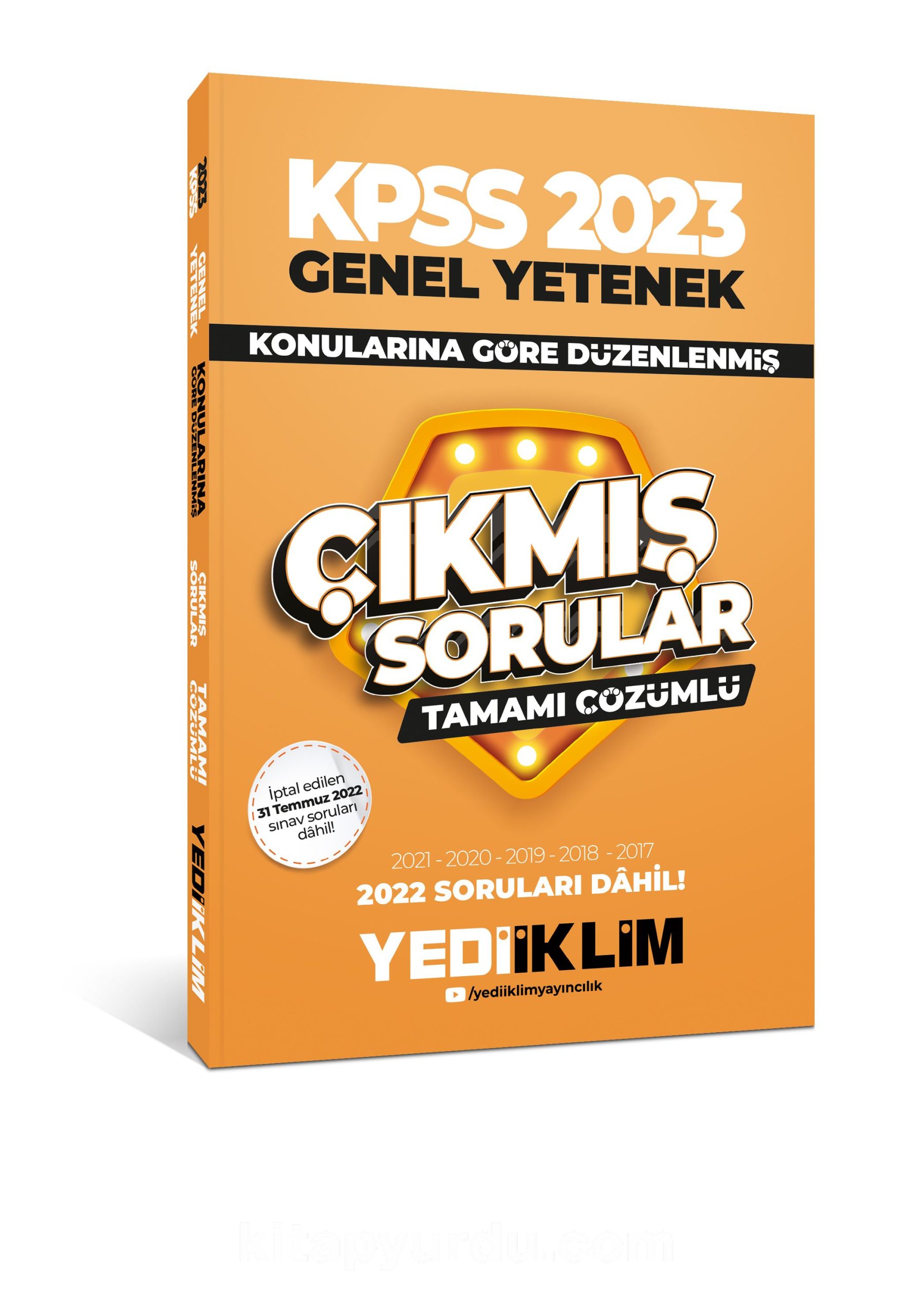 2023 KPSS Genel Yetenek Konularına Göre Tamamı Çözümlü Çıkmış Sorular