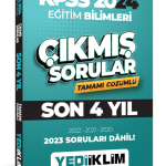 2024 KPSS Eğitim Bilimleri Son 4 Yıl Tamamı Çözümlü Çıkmış Sorular