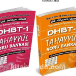 DHBT 1-2 Soru Bankası Çözümlü Set