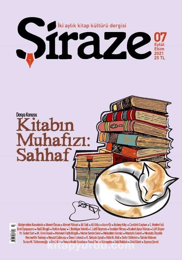 Şiraze İki Aylık Kitap Kültürü Dergisi Sayı:7 Eylül-Ekim 2021