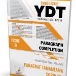 YDT İngilizce Paragraph Completion Issue 9