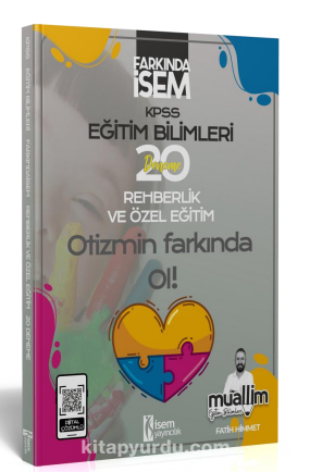 2024 Farkında İsem KPSS Eğitim  Bilimleri Rehberlik ve Özel  Eğitim 20’li Deneme