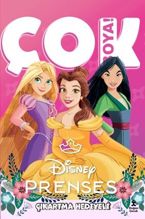 Disney Prenses / Çok Boya! Çıkartmalı Dev Boyama Kitabı