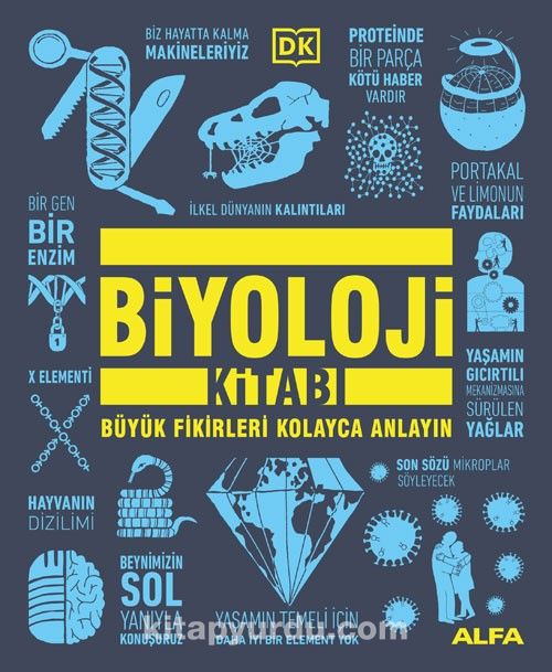 Biyoloji Kitabı (Ciltli) / DK Büyük Fikirler Serisi