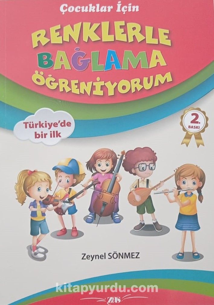 Çocuklar İçin Renklerle Bağlama Öğreniyorum