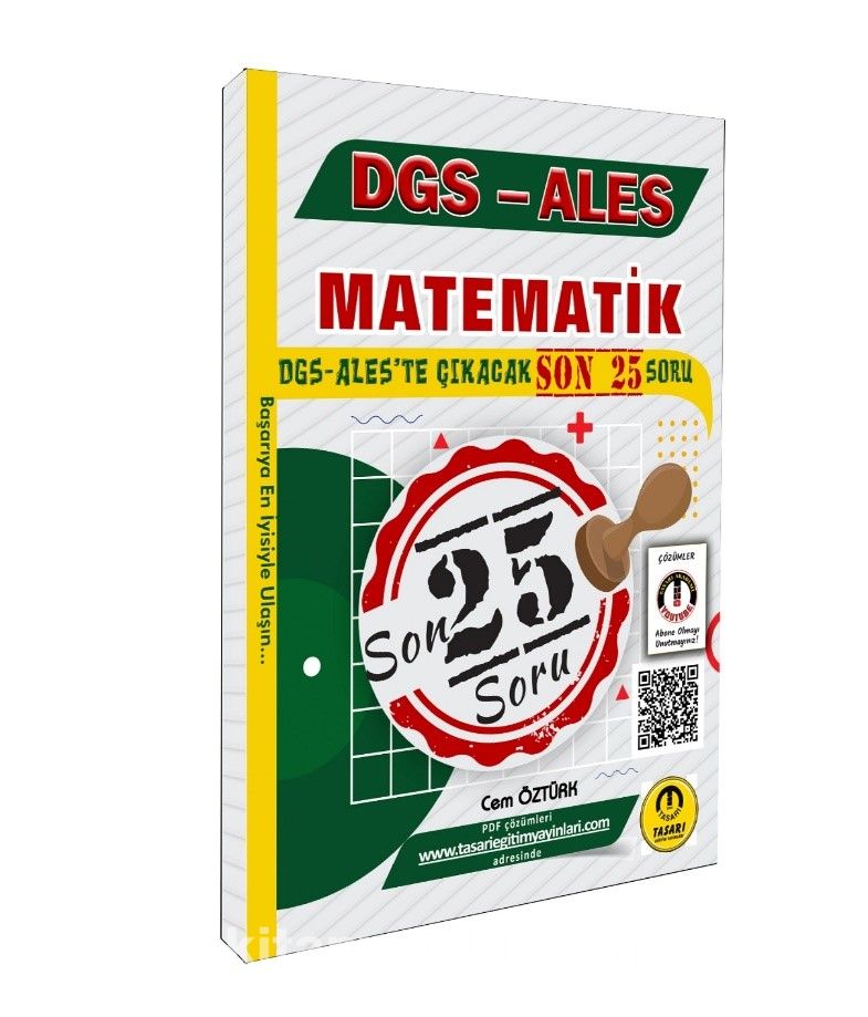 DGS - ALES Matematik Son 25 Soru